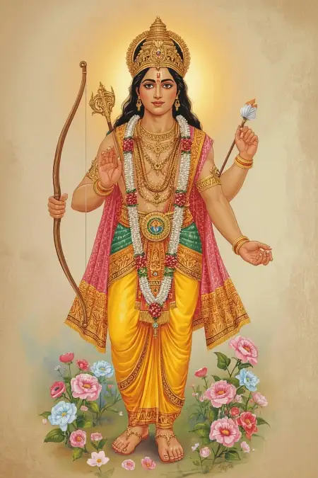 Ram Ji Dhanush Ban Photo For Dussehra - Free Arrow Download