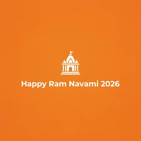 Free Ram Navami 2026 Images With Orange Background Ram Theme Image Download