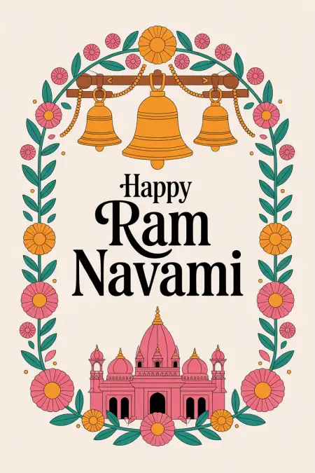 Ram Navami 2026 Wishes Card Design Ideas - Free Ram Navami Wishes 2026 Download