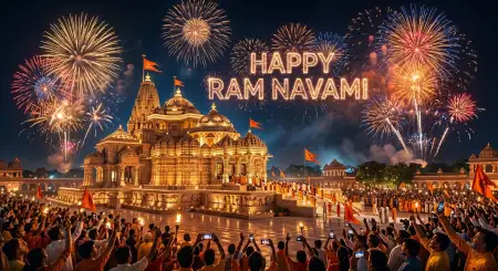 Ram Navami 2026 Wishes For Reels And Shorts - Free Ram Navami Wishes 2026 Download