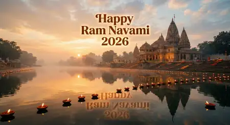 ram navami 2026 wishes images in hindi with jai shri ram