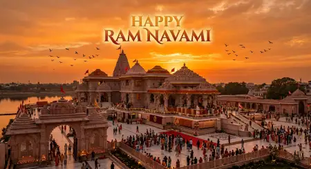 Ram Navami 2026 Wishes With Ram Siya Images - Free Ram Navami Wishes 2026 Download