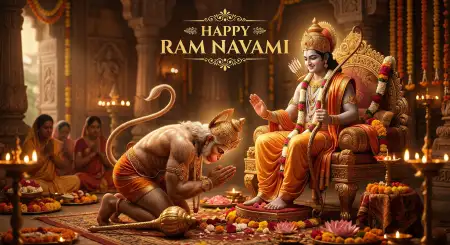 Ram Navami Whatsapp Post Caption Ideas - Free Happy Ram Navami Wishes For Whatsapp Download