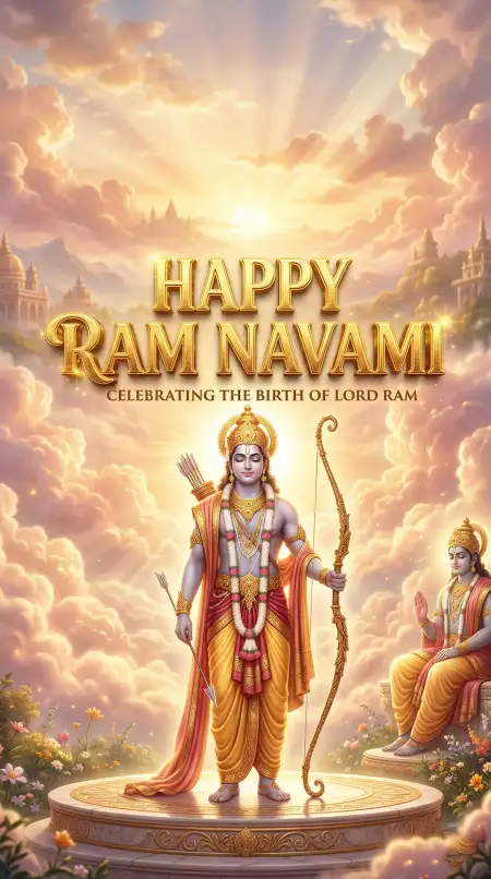Ram Navami Whatsapp Status Images Hd - Free Happy Ram Navami Wishes For Whatsapp Download