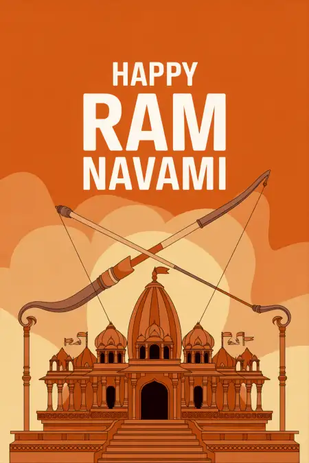 Ram Navami Wishes 2026 Festival Poster Text - Free Ram Navami Wishes 2026 Download