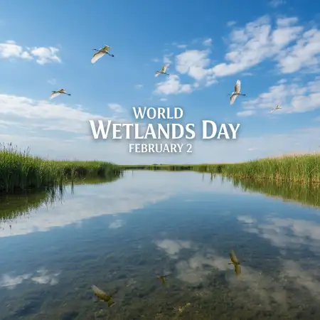 Free Ramsar Sites World Wetlands Day Background Download