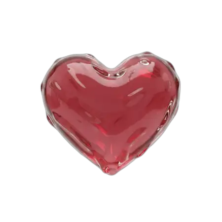 Rare Style Red Heart Png For Romantic Digital Artwork - Free Red Heart Png Download