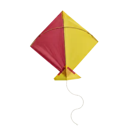 Realistic Kite Png Isolated On White Background - Free Kite Png Download