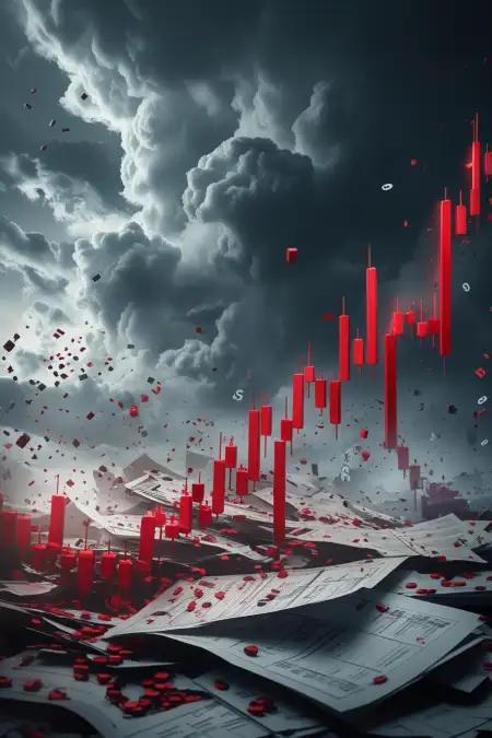 Realistic Stock Market Background With Data - Free Stock Market Background Download