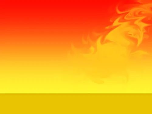 red & yellow background