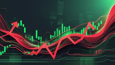 Red And Green Stock Market Background Effect - Free Stock Market Background Download