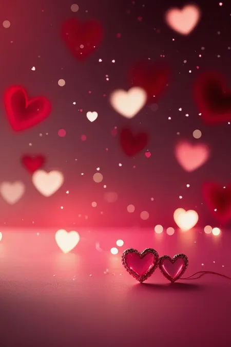 red and pink textured valentine day backgrounds for phones