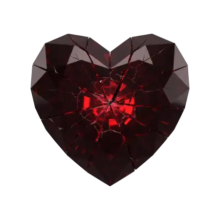 red broken heart png - Heart Png Png