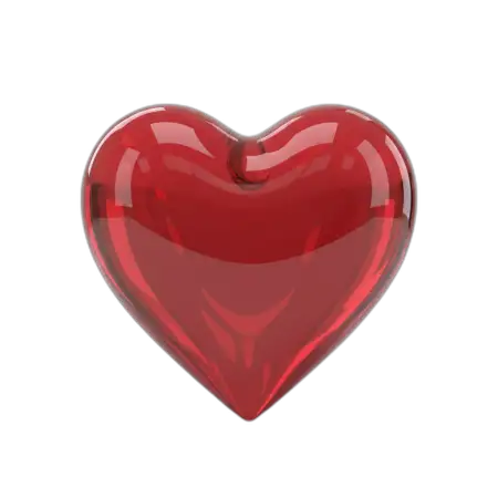 Red Heart Png Vector Style - Free Red Heart Png Download