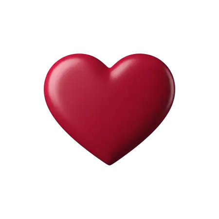 red love heart png - Heart Png Png