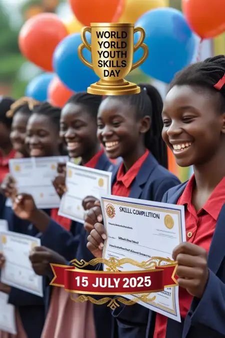 Reel Background For World Youth Skills Day - Free World Youth Skills Day Download