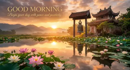 relaxing good morning floral wallpaper 2