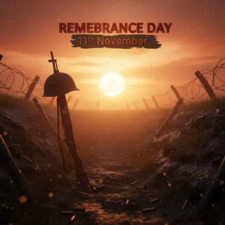 Free Remembrance Day Message For Social Media Background Download