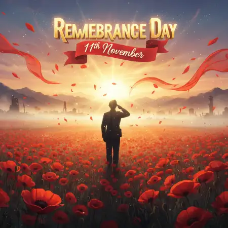 Free Remembrance Day Poster With Slogan Lest We Forget Background Download