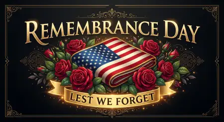 Remembrance Day Usa 2026 Remembrance Flag Background - Free Remembrance Day Usa 2026 Download