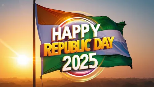 republic day 2025 flag hoisting images