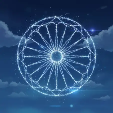 Free Republic Day India Background With Ashoka Chakra Background Download