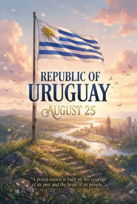 Republic Of Uruguay - Free Uruguay Independence Day 2026 Download