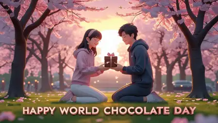 Romantic Chocolate Day Quotes For Her - Free Happy World Chocolate Day Download