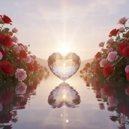 Romantic Light Effect Valentines Day Background - Free Happy Valentines Day Background Hd Download