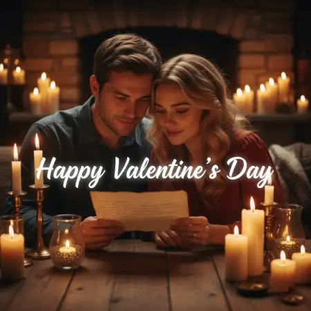 romantic valentines day candle light images