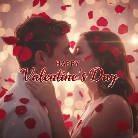 Free Romantic Valentines Day Red Theme Images Background Download