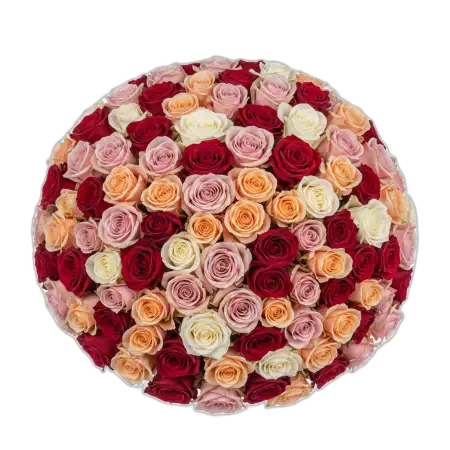 Rose Bouquet Png Bouquet Wrapping - Free Rose Bouquet Png Download