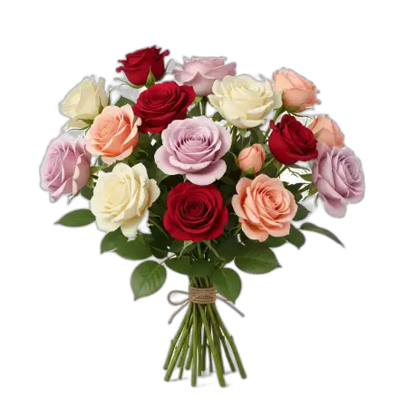 Rose Bouquet Png Floral Arrangement - Free Rose Bouquet Png Download