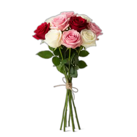 Rose Bouquet Png Photo Realistic - Free Rose Bouquet Png Download