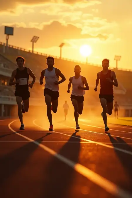 Running Track Background In Hd Quality - Free Sports Background Download