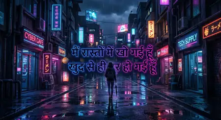 Sad Girl Heartbreak Captions Hindi - Free Emotional Girl Quotes Hindi Download