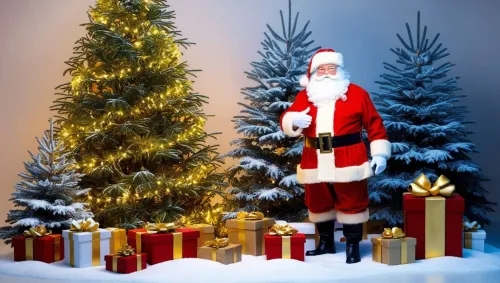 santa claus background images for christmas designs