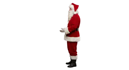 Santa Claus With Christmas Gifts Png Download - Free Santa Claus With Gifts Png Download