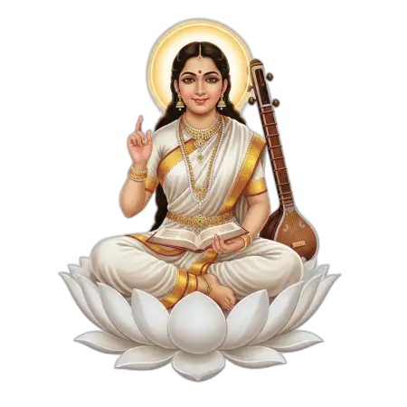 Free Saraswati Mata Png Hd Transparent PNG Image Download