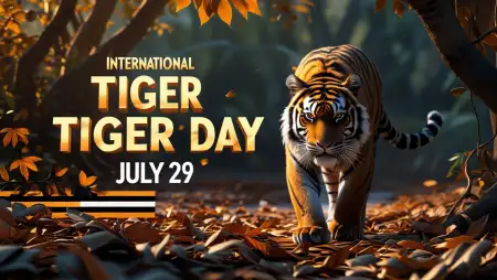 Save Tiger Campaign Banner Image - Free International Tiger Day Download