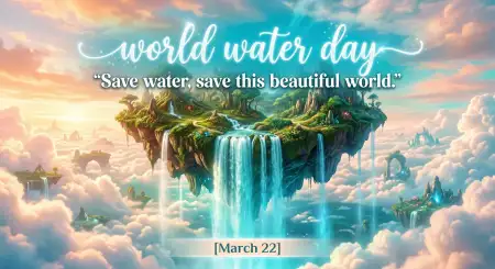 Save Water Ultra Hd Wallpaper 2026 - Free World Water Day Download