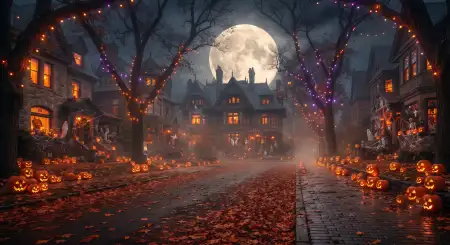scary halloween background 2026