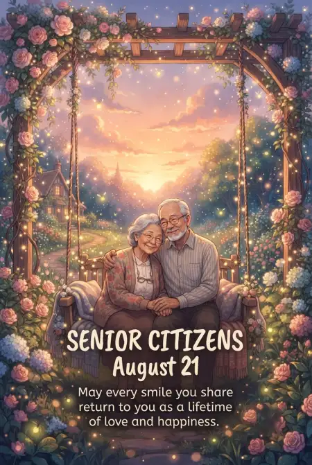 Senior Citizens Day 2026 Banner Design Ideas - Free Senior Citizens Day 2026 Download