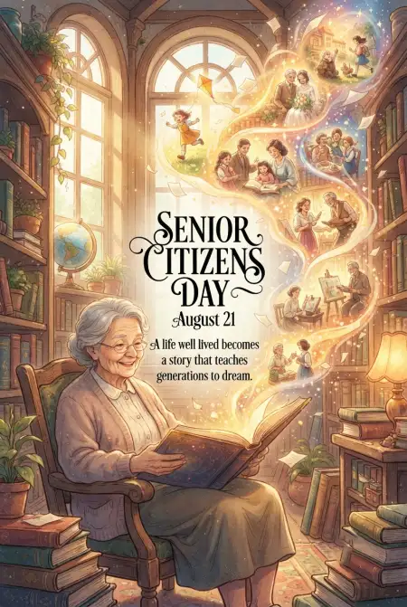 Senior Citizens Day 2026 Classroom Activity Ideas - Free Senior Citizens Day 2026 Download