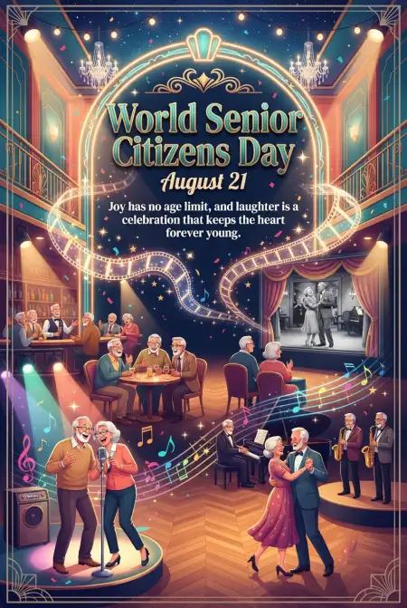 Senior Citizens Day 2026 Entertainment Ideas For Elderly - Free Senior Citizens Day 2026 Download