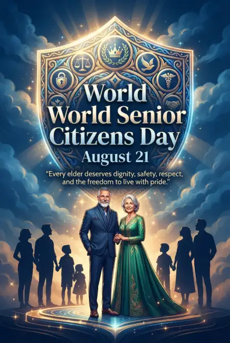 Senior Citizens Day 2026 Raising Awareness About Aging - Free Senior Citizens Day 2026 Download