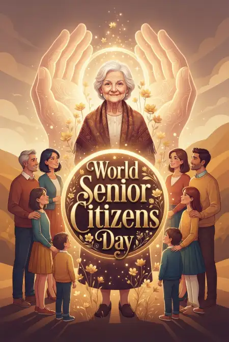 Senior Citizens Day 2026 Respect Your Elders Campaign - Free Senior Citizens Day 2026 Download