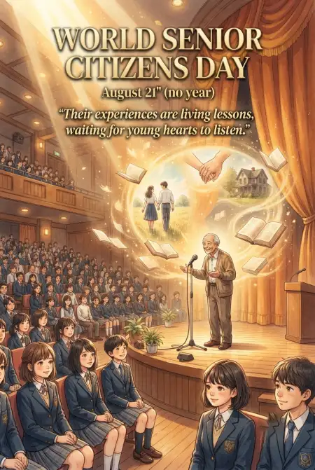 Senior Citizens Day 2026 School Assembly Speech - Free Senior Citizens Day 2026 Download
