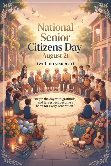Senior Citizens Day 2026 Speech For Students - Free Senior Citizens Day 2026 Download