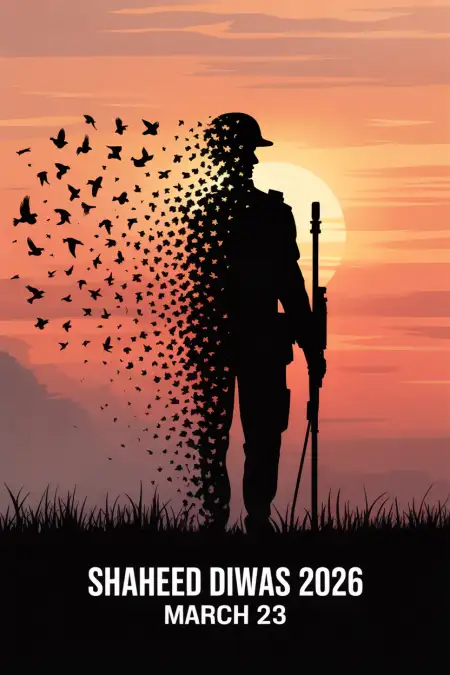 Shaheed Diwas 2026 Emotional Quotes - Free Shaheed Diwas 2026 Download